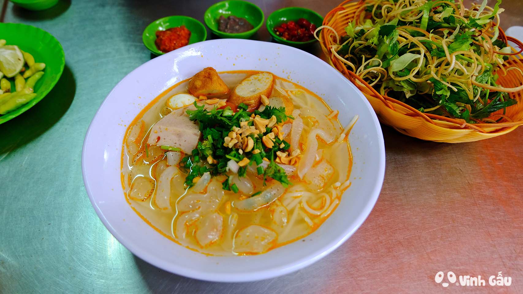 Ăn gì ở Ninh Thuận - Bún sứa Ninh Thuận