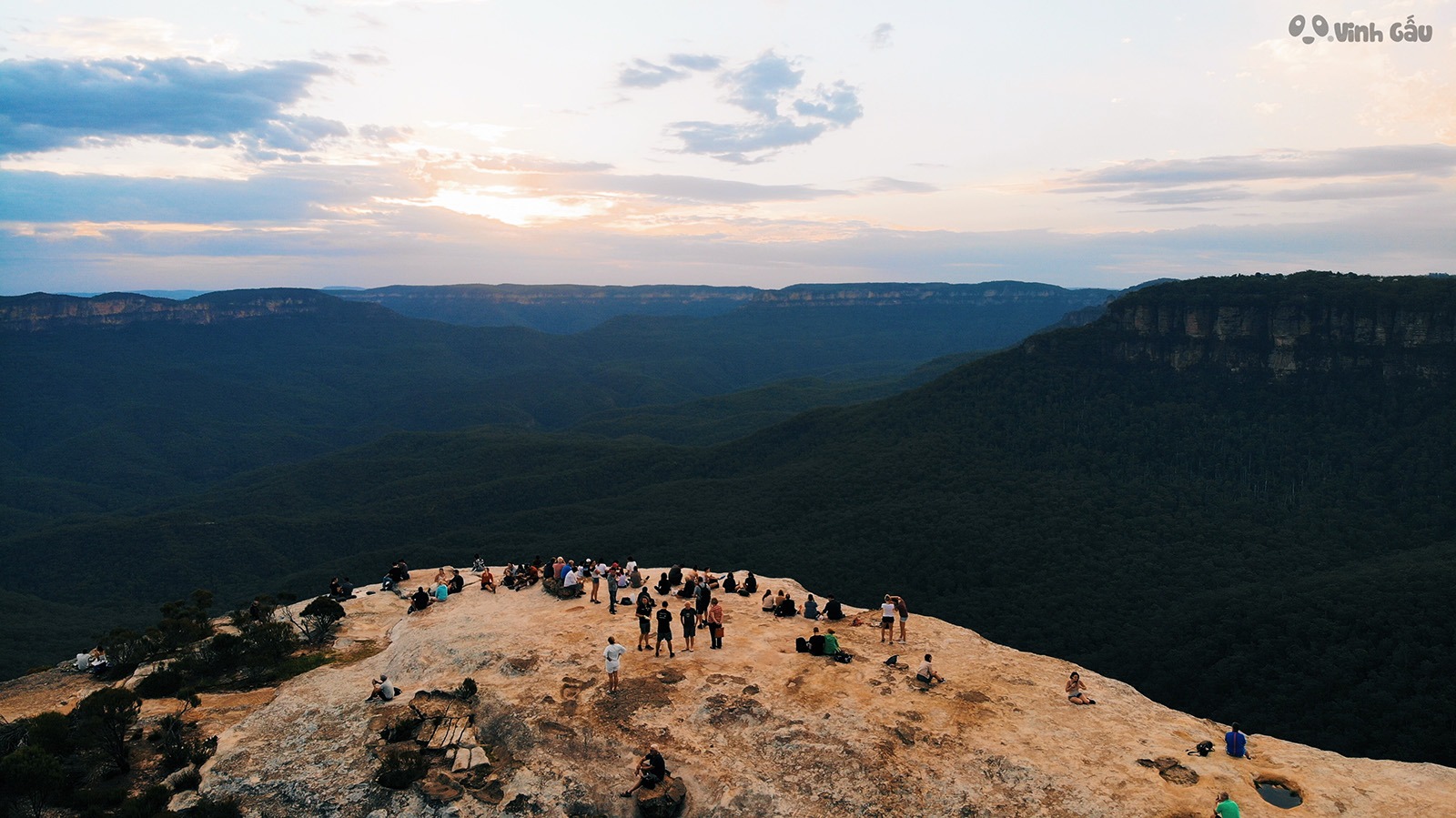 Du lịch Úc tự túc - Núi Three Sisters và hoàng hôn ở Blue Mountains